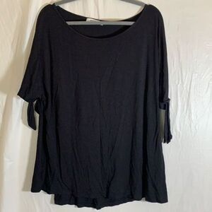 Ricki’s Black Short-Sleeve Top